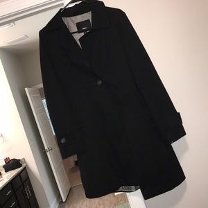 Black pea coat